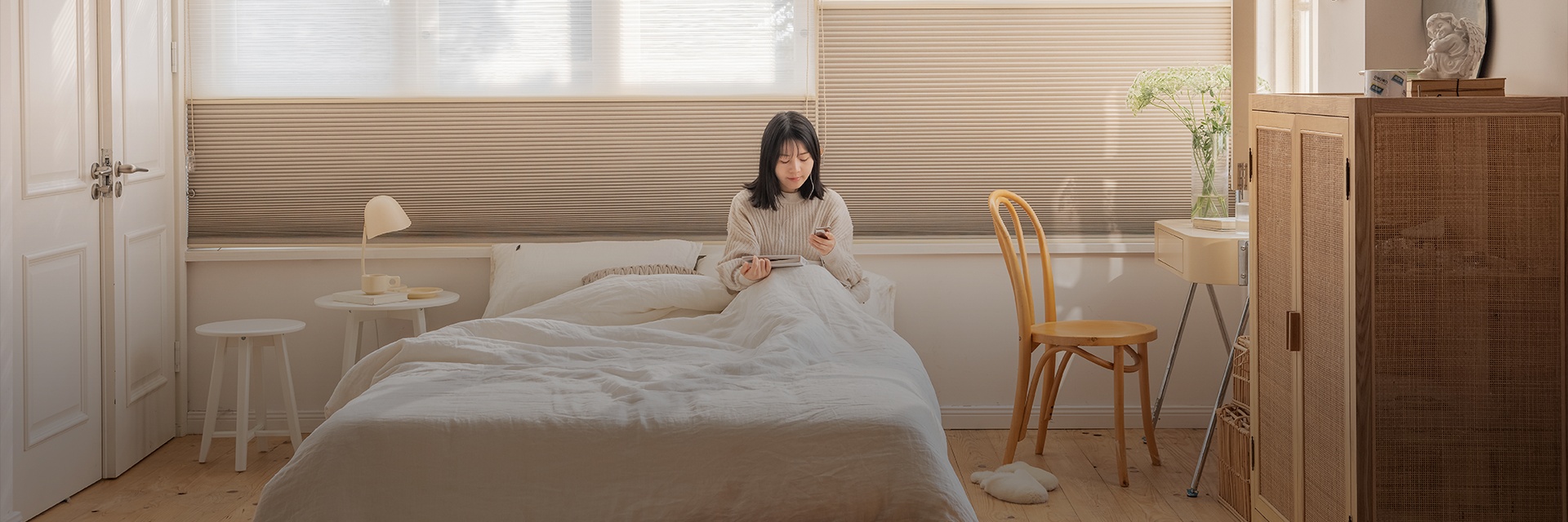 羅馬簾，優雅與實用的完美結合